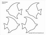 Fish Firstpalette Shapes sketch template