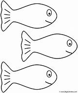Fish Goldfish Coloring Template Pages Bowl Printable Preschool Kids Three Clipart Color Templates Matisse Print Cliparts Colouring Clip Theme Clipartbest sketch template