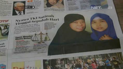net12 satinah tkw indonesia tengah menanti hukuman gantung di arab saudi youtube