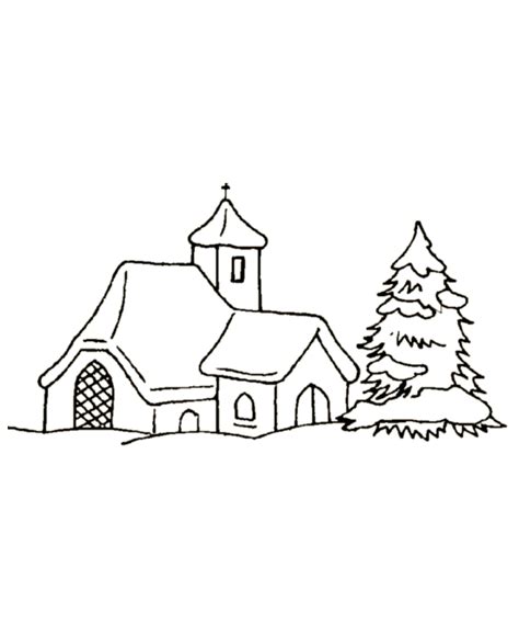 christmas village coloring pages printable coloring pages