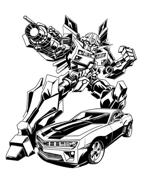 bumblebee coloring pages    print