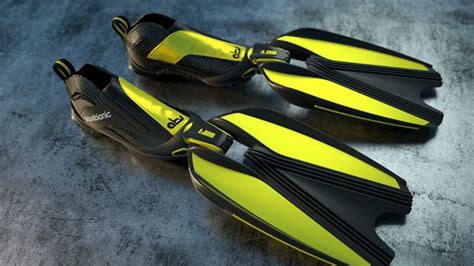 detachable blade fin system  simplify scuba scuba finned blade