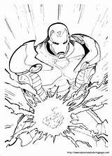 Coloring Pages Iron Man Ironman Hulkbuster Printable Kids Getcolorings Color Pag Print Boys sketch template