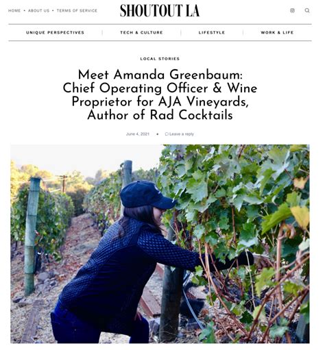 feature  shoutout la meet amanda greenbaum  wine proprietor