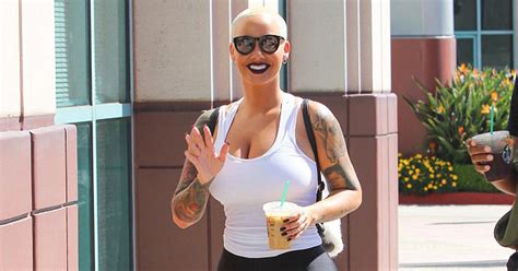 Amber Rose In Tight Top And Leggings [7 New Pics]