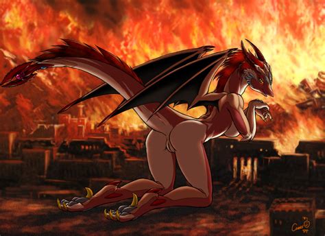 Rule 34 Anus Artist Request Ass Bent Over City Dragon Dragoness