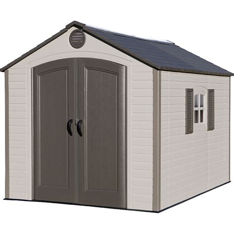 Lifetime 8 Ft X 10 Ft Outdoor Storage Shed Storage