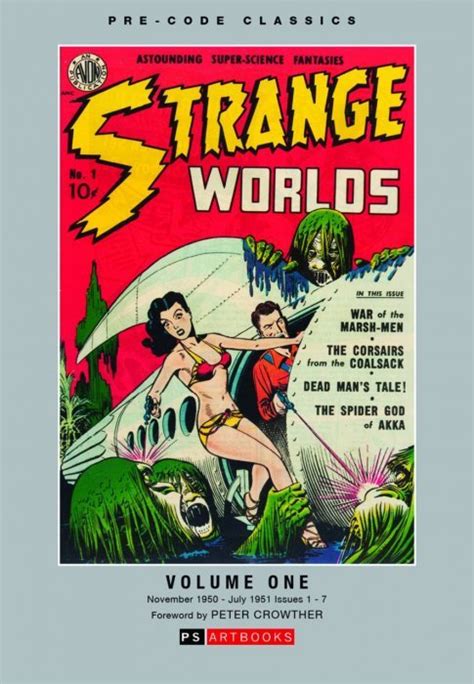 pre code classics strange worlds hard cover 1 ps artbooks comic