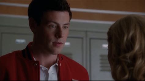 Glee Quinn Thanks Finn And They Kiss 2x11 Youtube