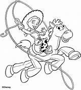 Toy Jessie Story Coloring sketch template