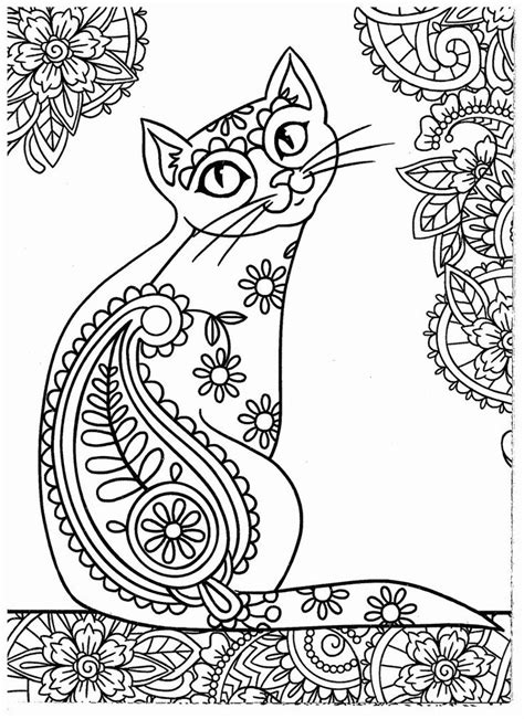 cat coloring page printable awesome grumpy cat coloring pages cat