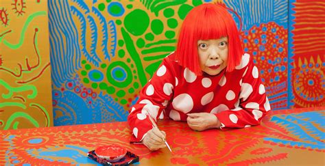 how a kusama gets from japan to the armory show wsj