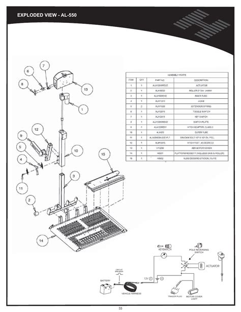 al exploded view al  harmar mobility al user manual page