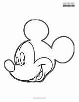 Coloring Mickey Mouse Disney Fun sketch template