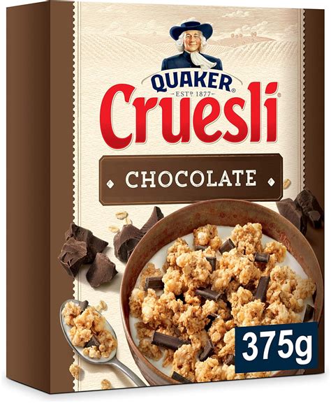 quaker cruesli cereal chocolate  amazoncouk grocery