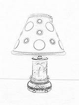 Coloring Pages Book Lamp Baby sketch template