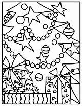 Coloring Christmas Pages Crayola Tree Gifts Under Printable Color Kids Print Santa Clipart Colouring Claus Crayons Book Make sketch template