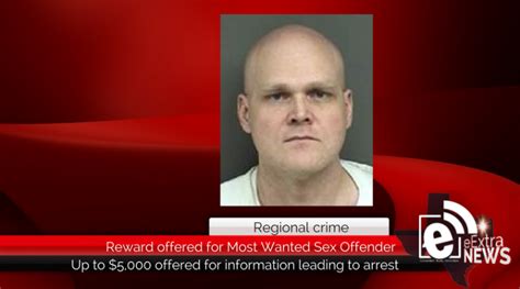 Reward Offered For Texas Most Wanted Sex Offender