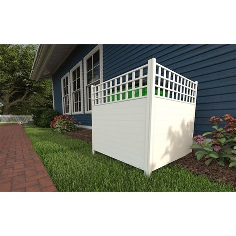 Zippity Outdoor Products Keswick 2 Panels 3 5 Ft H X 3 5 Ft W White