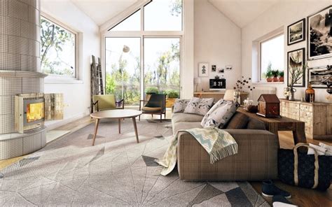 scandinavian living room design ideas functionality  simplicity