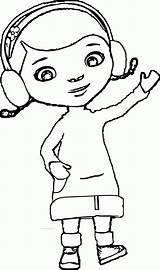Mcstuffins Doc Coloring Pages Wecoloringpage Face Popular sketch template