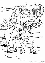 Rudolph Coloring Reindeer Pages Red Nosed Printable Da Book Colorare Info Happy Renne Coloriage Scegli Bacheca Una Natale Babbo sketch template