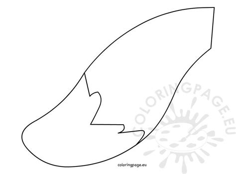 fox tail pattern coloring page