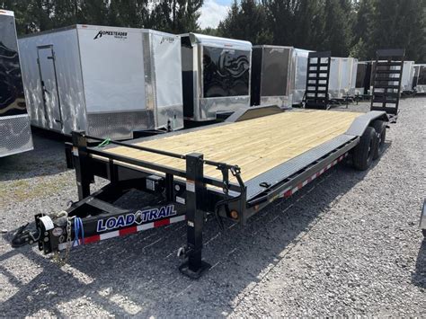load trail  ton drive  fender equipment trailer