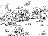 Sassette Smurfs Smurf Smurfling Meadow Farmer Coloring Pages Pages2color Cookie Copyright 2021 sketch template
