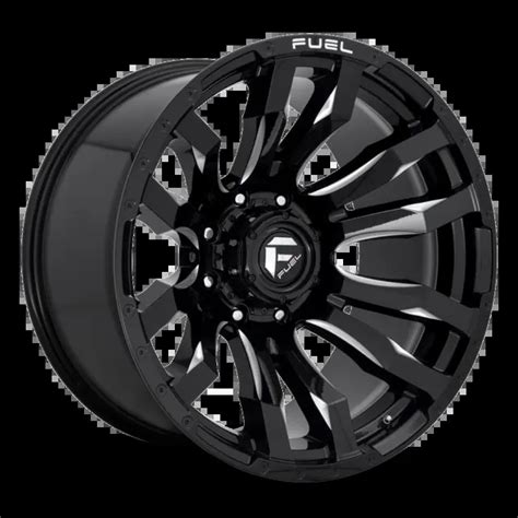black wheels rims chevy silverado  truck    lug fuel blitz  picclick