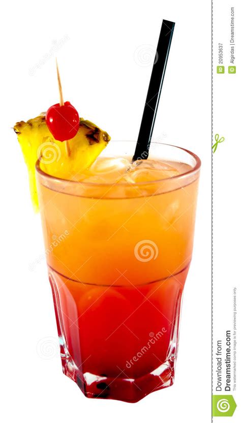 sex on the beach cocktail stock image image of drink 20953637