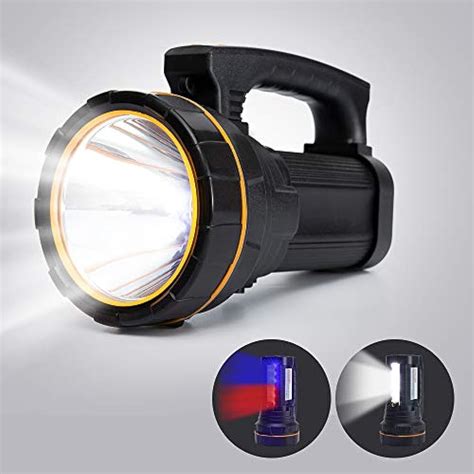 super bright spotlight handheld rechargeable led flashlight large