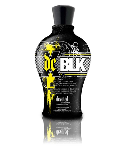 Dc X Blk™ Indoor Tanning Lotion By Devoted Creations™ Devoted