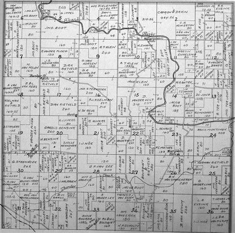 north part  lake prairie township plat map  marion county iowa
