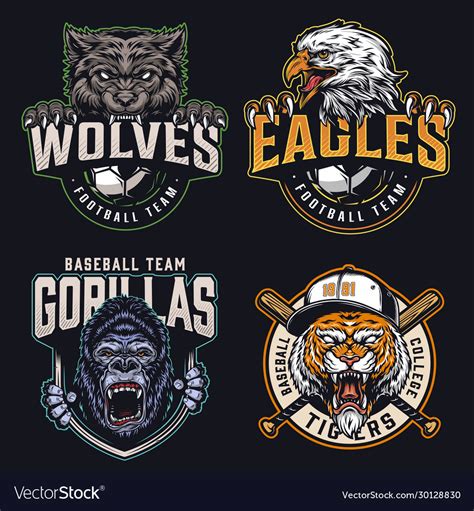 sports team logos clip art