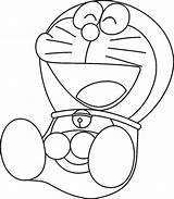 Doraemon Coloring Pages Printable Kids Laughing 48e9 Print Book Color Cartoon Sheets Gif Colors sketch template