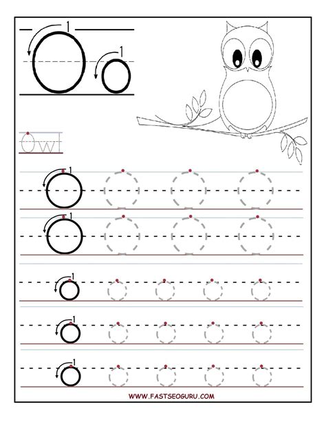 printable letter  tracing worksheets  preschool letter