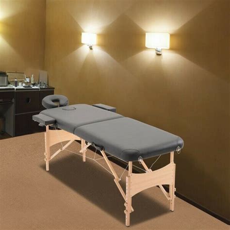 details about portable folding beauty massage bed table salon therapy
