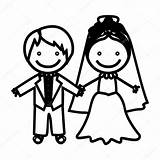 Married Couple Icon Silhouette Vector Sketch Illustration Stock Depositphotos sketch template