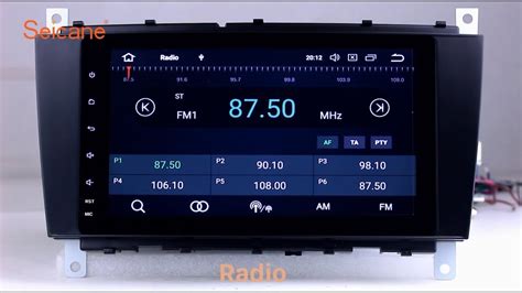 mercedes benz  class    radio gps navigation  hd tv touch screen auto
