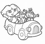 Dora Coloring Pages Printable sketch template