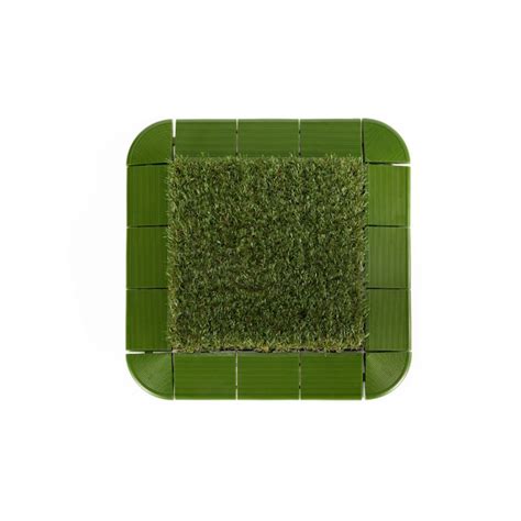 courtyard casual          pack green prefinished pvc deck tile transition