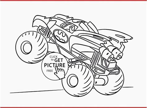 monster truck coloring book   coloring pages printable trucks