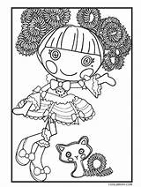 Coloring Lalaloopsy Pages Jewel Sparkle sketch template