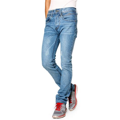 denim designer fashion mens slim fit skinny jeans multiple styles