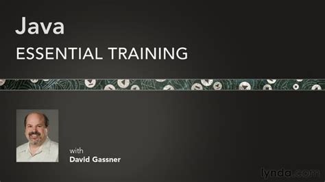 Download Free Java Essential Training Video Tutorials