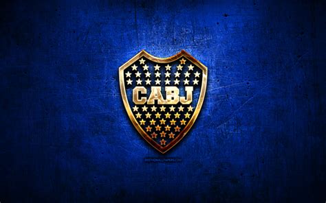 wallpapers boca juniors fc golden logo argentine primera