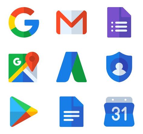 google suite icon pack  piece wallpaper iphone vector icons