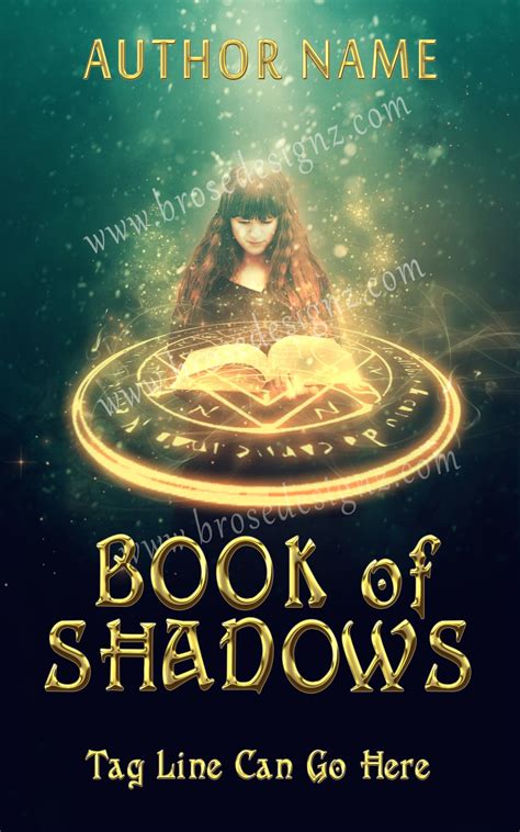 book  shadows  book cover designer