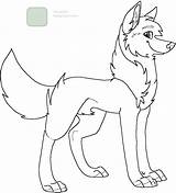 Wolf Lineart Male Deviantart Reupload Mspaint Friendly sketch template